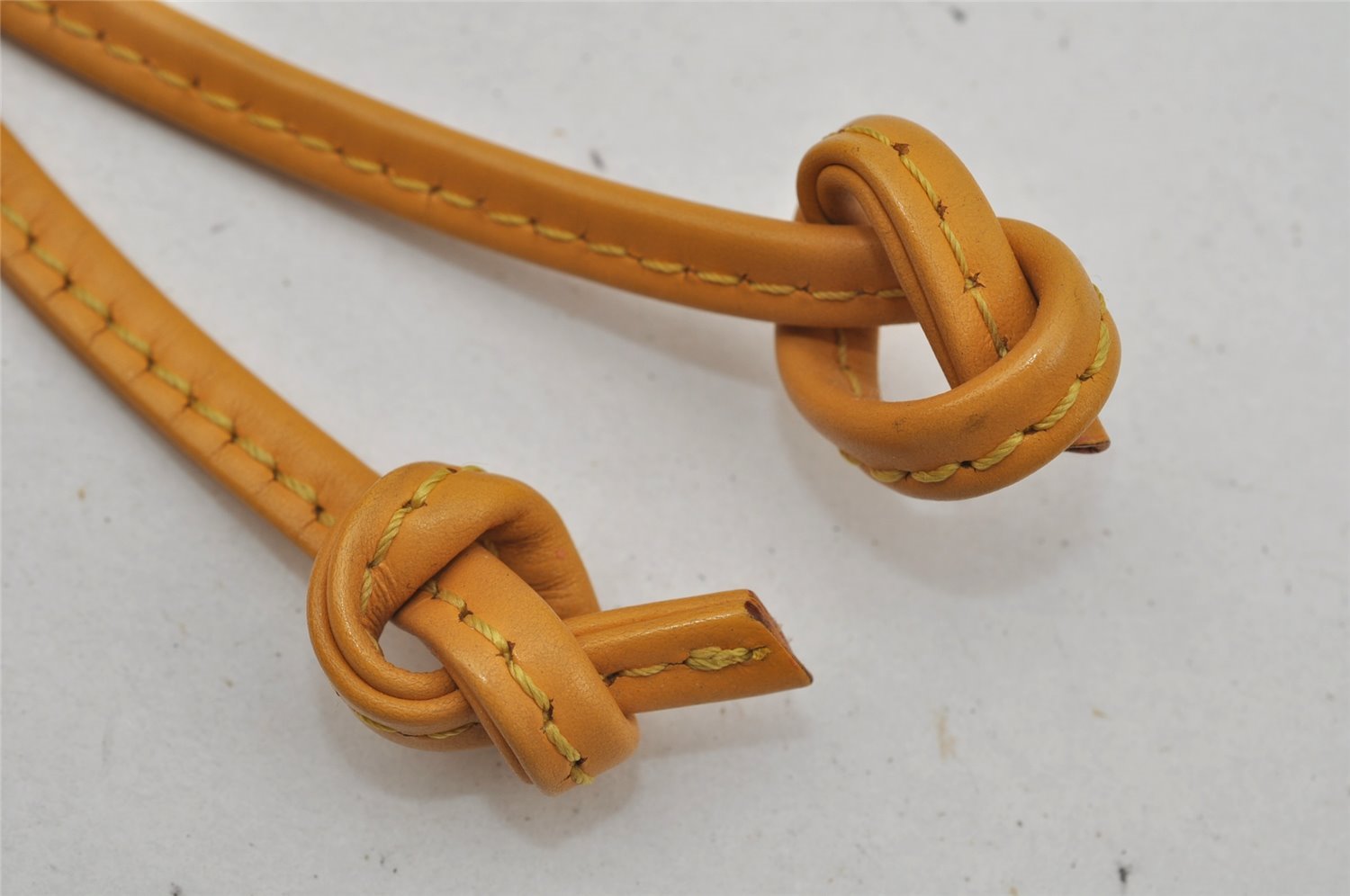 Authentic Louis Vuitton Epi Petit Noe Drawstring Bag Yellow M44109 LV 9775I