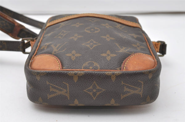 Authentic Louis Vuitton Monogram Danube Shoulder Cross Bag M45266 Junk 9776I