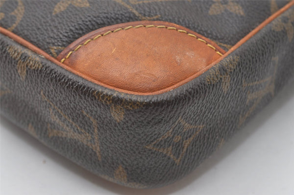 Authentic Louis Vuitton Monogram Danube Shoulder Cross Bag M45266 Junk 9776I