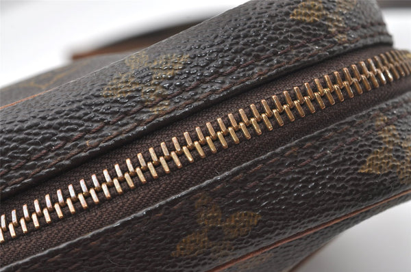 Authentic Louis Vuitton Monogram Danube Shoulder Cross Bag M45266 Junk 9776I