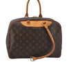 Authentic Louis Vuitton Monogram Deauville Hand Bag M47270 LV Junk 9777I