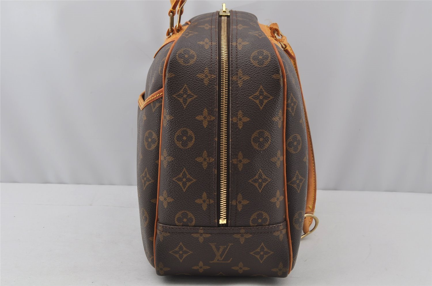 Authentic Louis Vuitton Monogram Deauville Hand Bag M47270 LV Junk 9777I