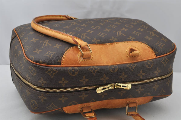 Authentic Louis Vuitton Monogram Deauville Hand Bag M47270 LV Junk 9777I