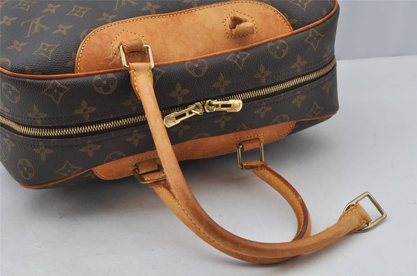 Authentic Louis Vuitton Monogram Deauville Hand Bag M47270 LV Junk 9777I