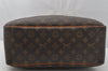 Authentic Louis Vuitton Monogram Deauville Hand Bag M47270 LV Junk 9777I