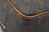 Authentic Louis Vuitton Monogram Deauville Hand Bag M47270 LV Junk 9777I