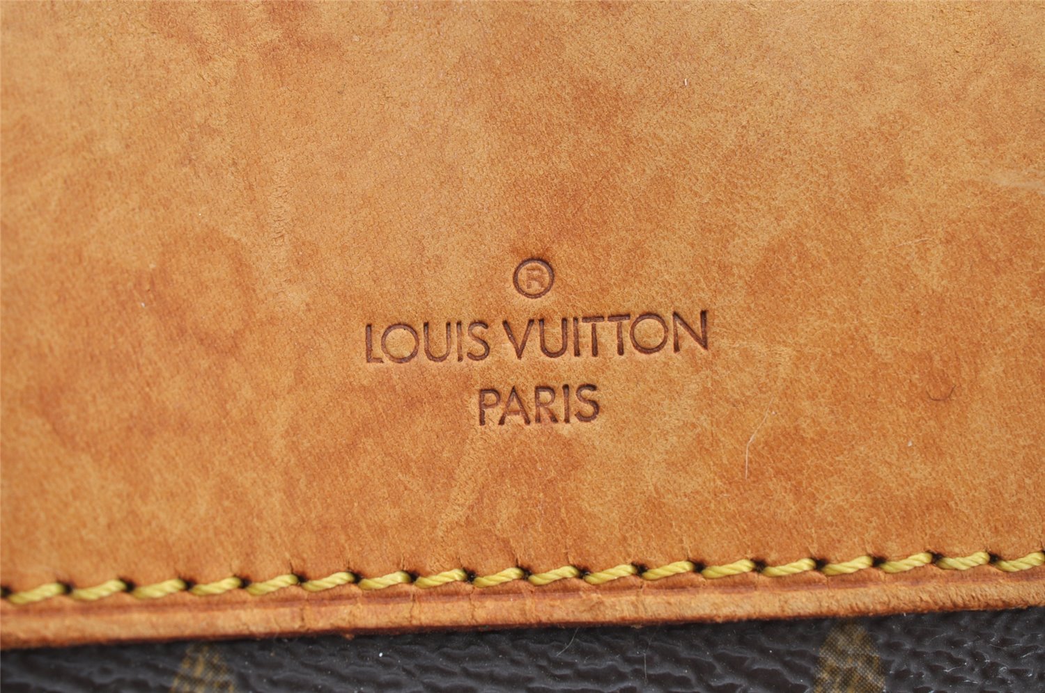 Authentic Louis Vuitton Monogram Deauville Hand Bag M47270 LV Junk 9777I