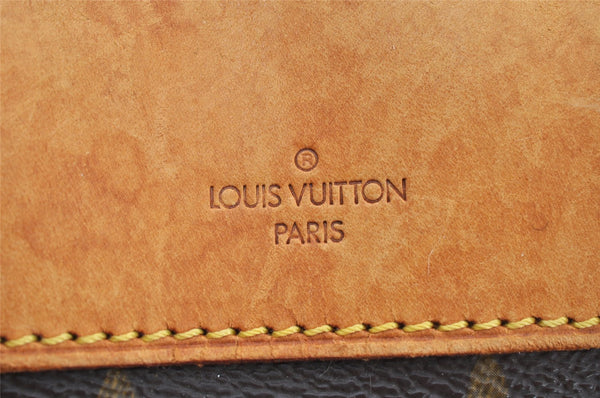 Authentic Louis Vuitton Monogram Deauville Hand Bag M47270 LV Junk 9777I