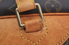 Authentic Louis Vuitton Monogram Deauville Hand Bag M47270 LV Junk 9777I