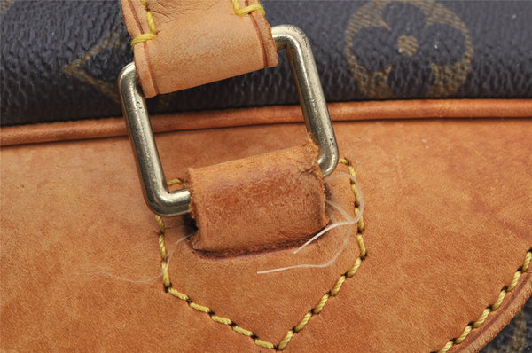 Authentic Louis Vuitton Monogram Deauville Hand Bag M47270 LV Junk 9777I