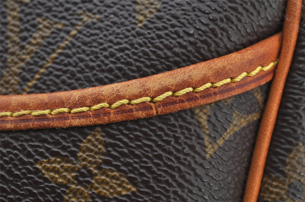 Authentic Louis Vuitton Monogram Deauville Hand Bag M47270 LV Junk 9777I