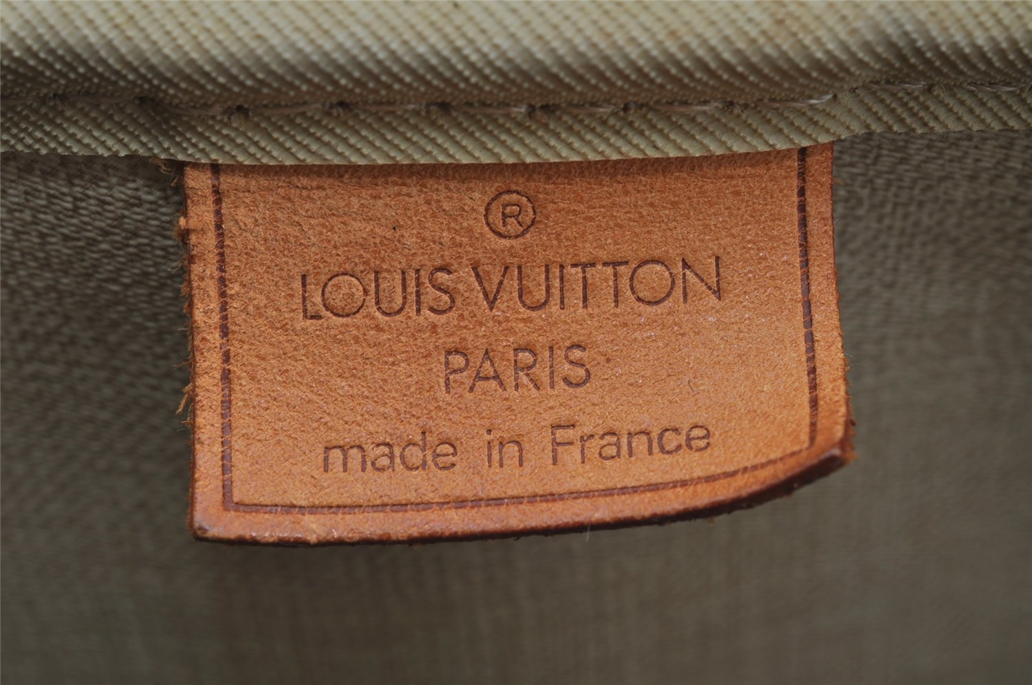 Authentic Louis Vuitton Monogram Deauville Hand Bag M47270 LV Junk 9777I