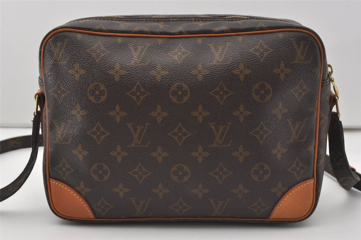 Authentic Louis Vuitton Monogram Nile Shoulder Cross Body Bag M45244 LV 9778I