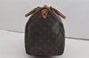 Authentic Louis Vuitton Monogram Speedy 35 Hand Boston Bag M41524 LV 9780I