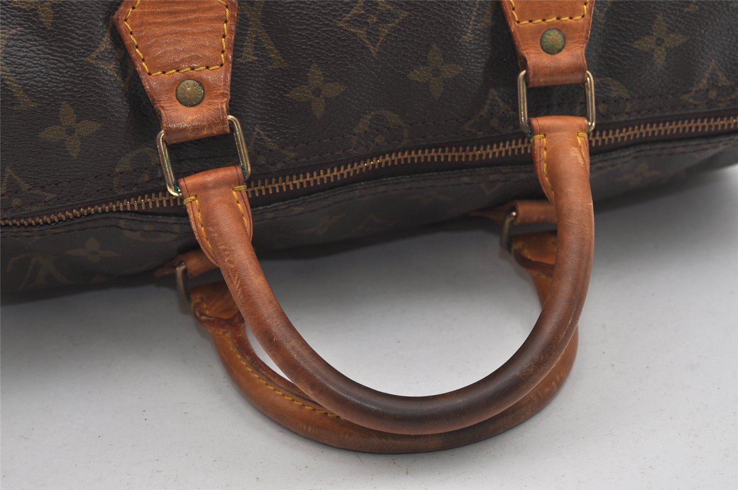 Authentic Louis Vuitton Monogram Speedy 35 Hand Boston Bag M41524 LV 9780I