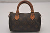 Authentic Louis Vuitton Monogram Mini Speedy Hand Bag Purse M41534 LV 9782I