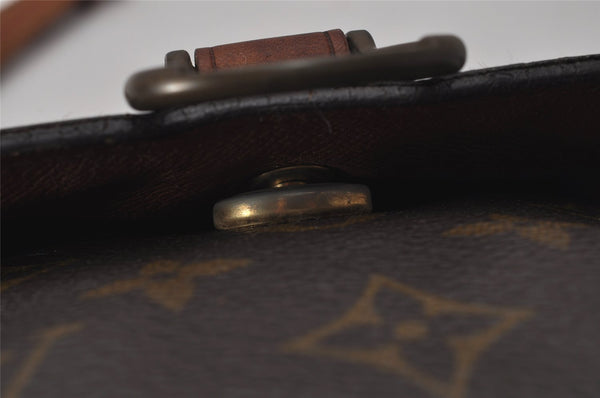 Authentic Louis Vuitton Monogram Saint Cloud MM M51243 Shoulder Cross Bag 9783I