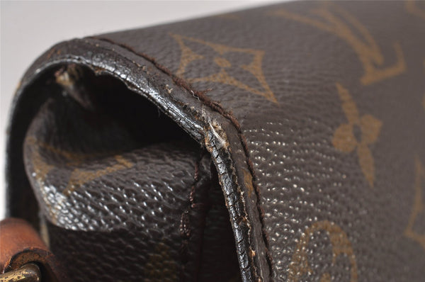 Authentic Louis Vuitton Monogram Saint Cloud MM M51243 Shoulder Cross Bag 9783I