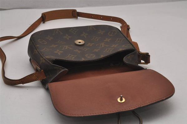 Authentic Louis Vuitton Monogram Saint Cloud MM M51243 Shoulder Cross Bag 9783I