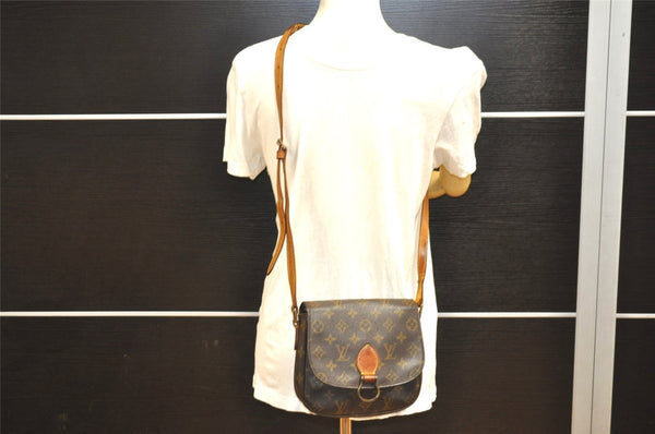 Authentic Louis Vuitton Monogram Saint Cloud MM M51243 Shoulder Cross Bag 9783I