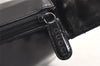 Authentic GUCCI Vintage Shoulder Hand Bag Purse Enamel Black Junk 9783J