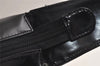 Authentic GUCCI Vintage Shoulder Hand Bag Purse Enamel Black Junk 9783J