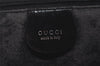 Authentic GUCCI Vintage Shoulder Hand Bag Purse Enamel Black Junk 9783J