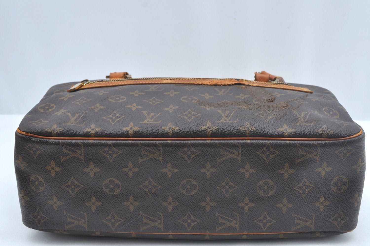 Authentic Louis Vuitton Monogram Cite GM Shoulder Bag M51181 LV Junk 9785I