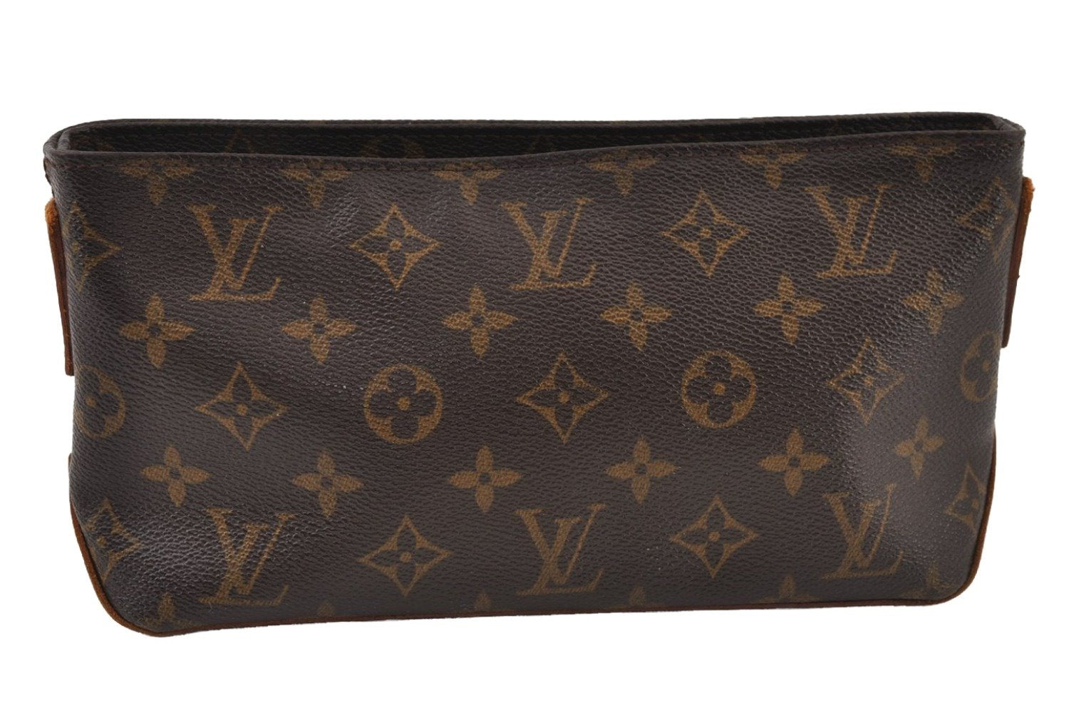 Authentic Louis Vuitton Monogram Trotteur Shoulder Cross Bag M51240 Junk 9786I