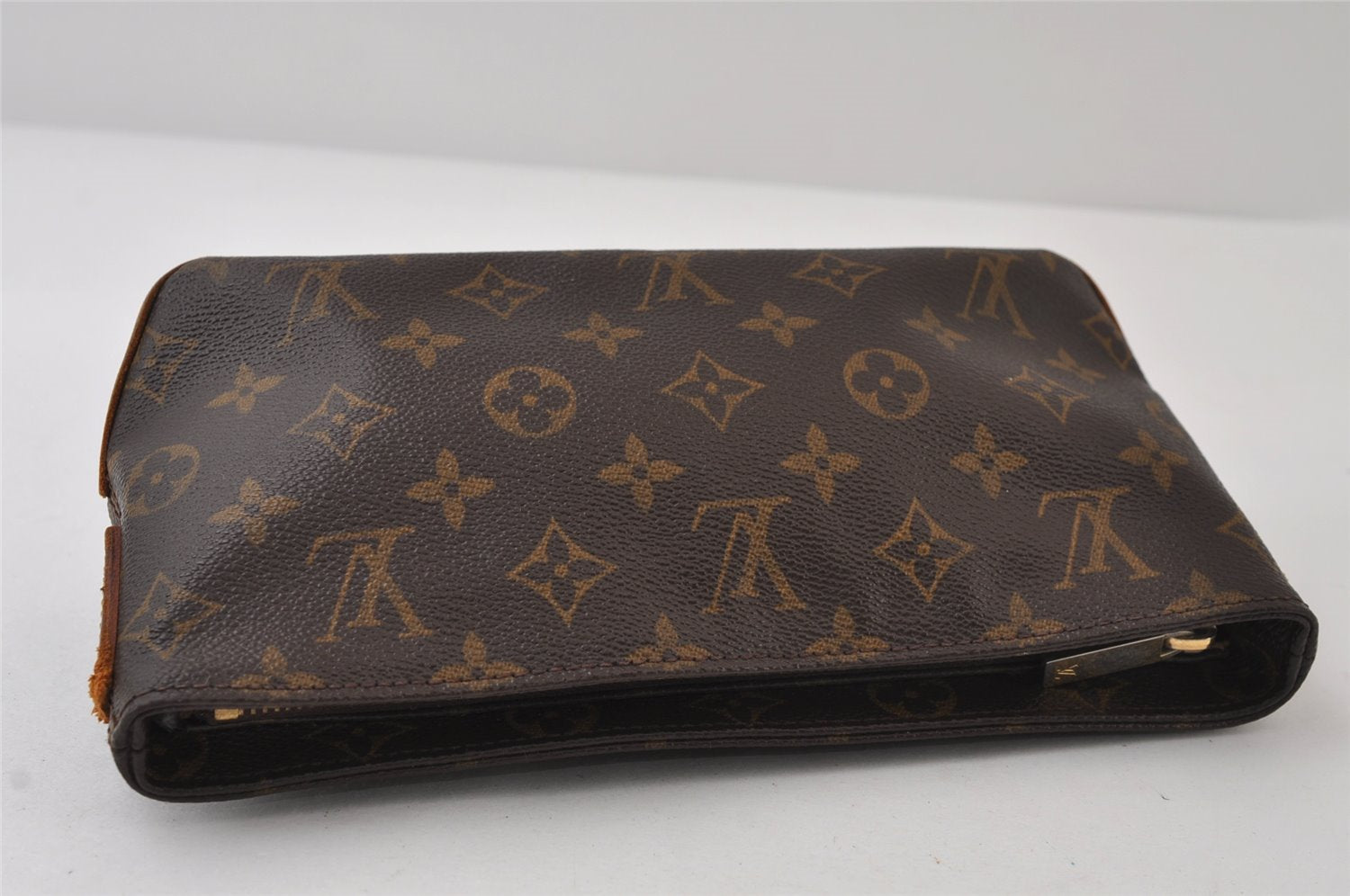 Authentic Louis Vuitton Monogram Trotteur Shoulder Cross Bag M51240 Junk 9786I
