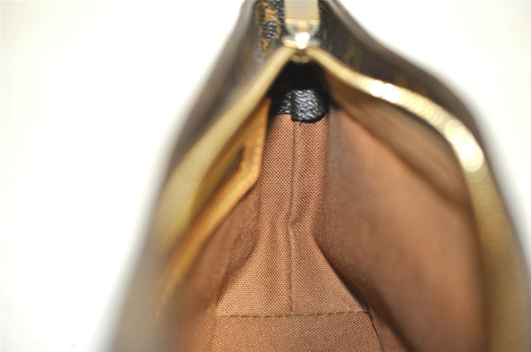 Authentic Louis Vuitton Monogram Trotteur Shoulder Cross Bag M51240 Junk 9786I