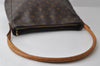 Authentic Louis Vuitton Monogram Looping GM Shoulder Bag M51145 LV 9788I