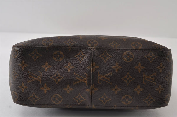 Authentic Louis Vuitton Monogram Looping GM Shoulder Bag M51145 LV 9788I