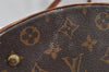 Authentic Louis Vuitton Monogram Bucket GM Shoulder Tote Bag M42236 LV 9789I