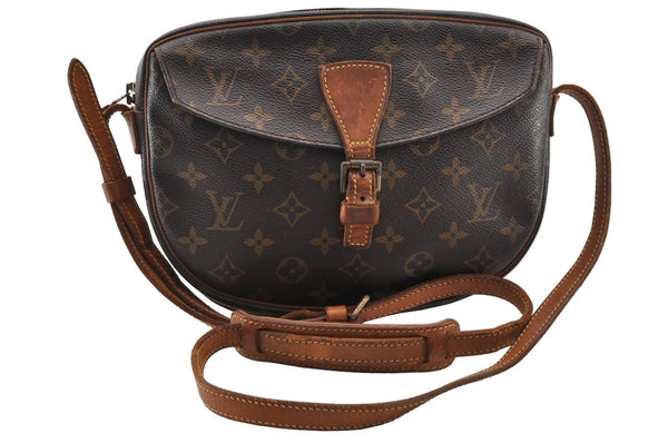 Authentic Louis Vuitton Monogram Jeune Fille MM M51226 Shoulder Cross Bag 9790I