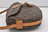 Authentic Louis Vuitton Monogram Jeune Fille MM M51226 Shoulder Cross Bag 9791I
