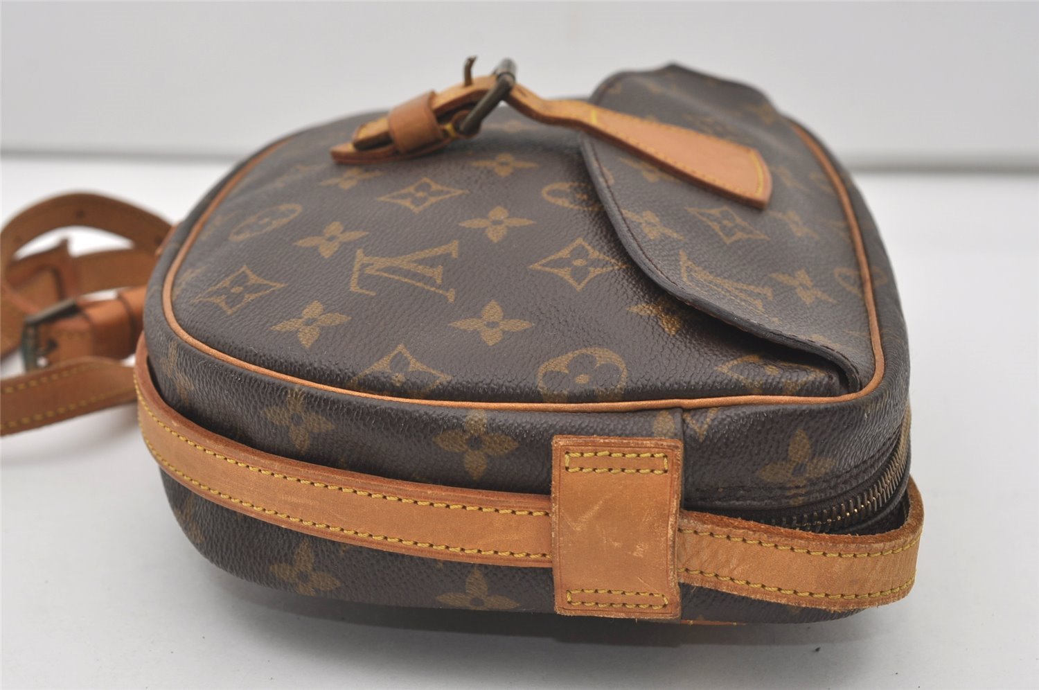 Authentic Louis Vuitton Monogram Jeune Fille MM M51226 Shoulder Cross Bag 9791I