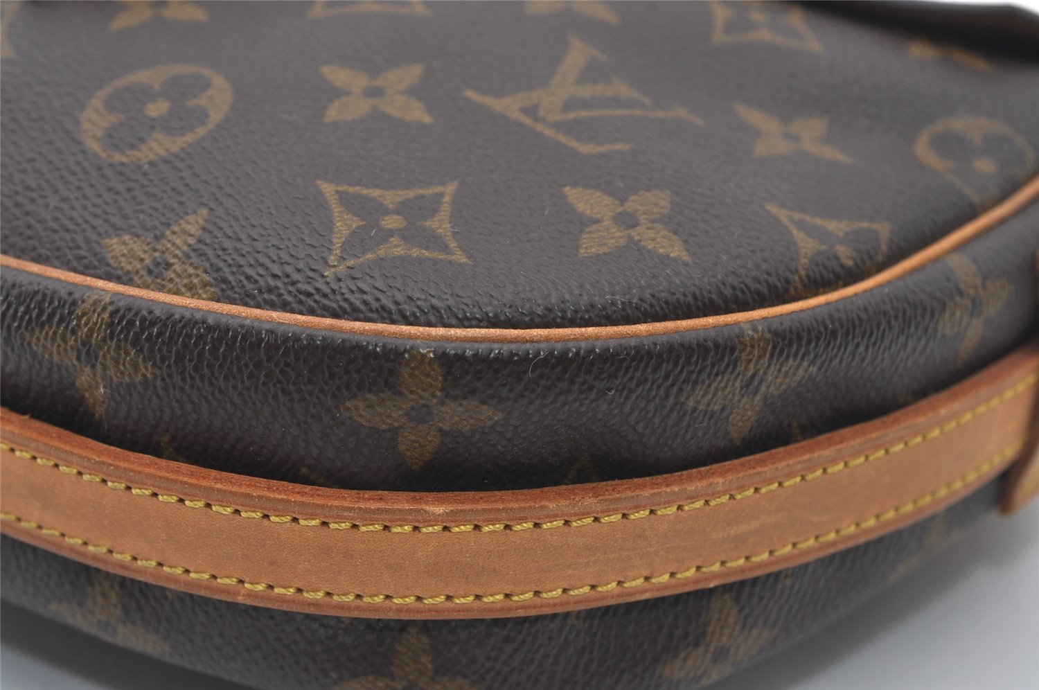 Authentic Louis Vuitton Monogram Jeune Fille MM M51226 Shoulder Cross Bag 9791I