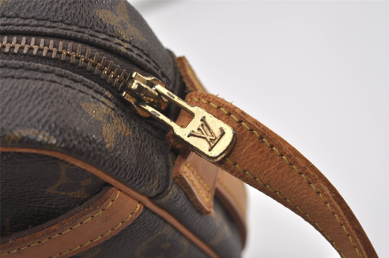 Authentic Louis Vuitton Monogram Jeune Fille MM M51226 Shoulder Cross Bag 9791I