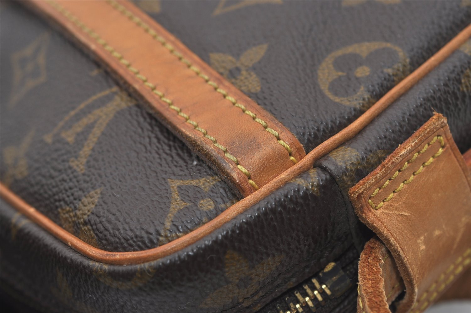 Authentic Louis Vuitton Monogram Jeune Fille MM M51226 Shoulder Cross Bag 9791I