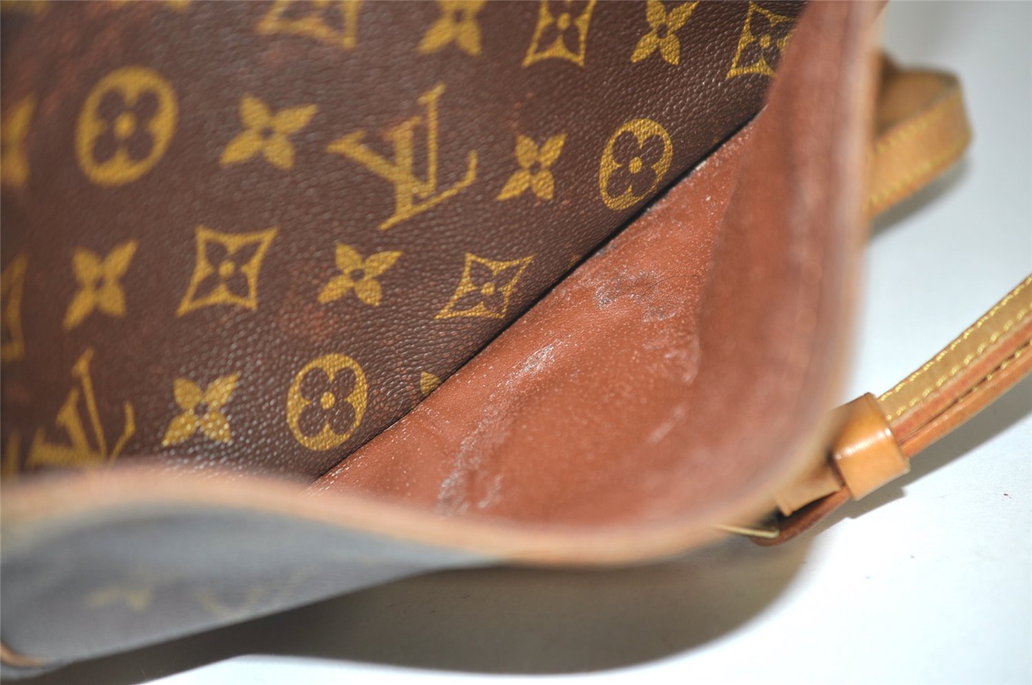 Authentic Louis Vuitton Monogram Jeune Fille MM M51226 Shoulder Cross Bag 9791I