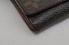 Auth Louis Vuitton Monogram Porte Monnaie Billets Tresor Wallet M61730 LV 9791J