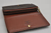 Auth Louis Vuitton Monogram Porte Monnaie Billets Tresor Wallet M61730 LV 9791J