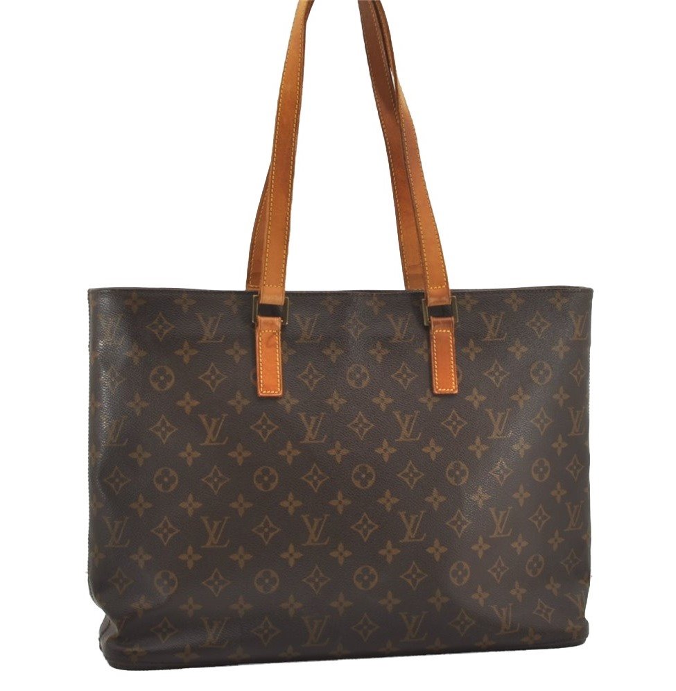Authentic Louis Vuitton Monogram Luco Shoulder Tote Bag M51155 LV 9792I