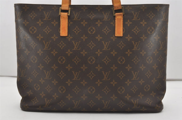 Authentic Louis Vuitton Monogram Luco Shoulder Tote Bag M51155 LV 9792I