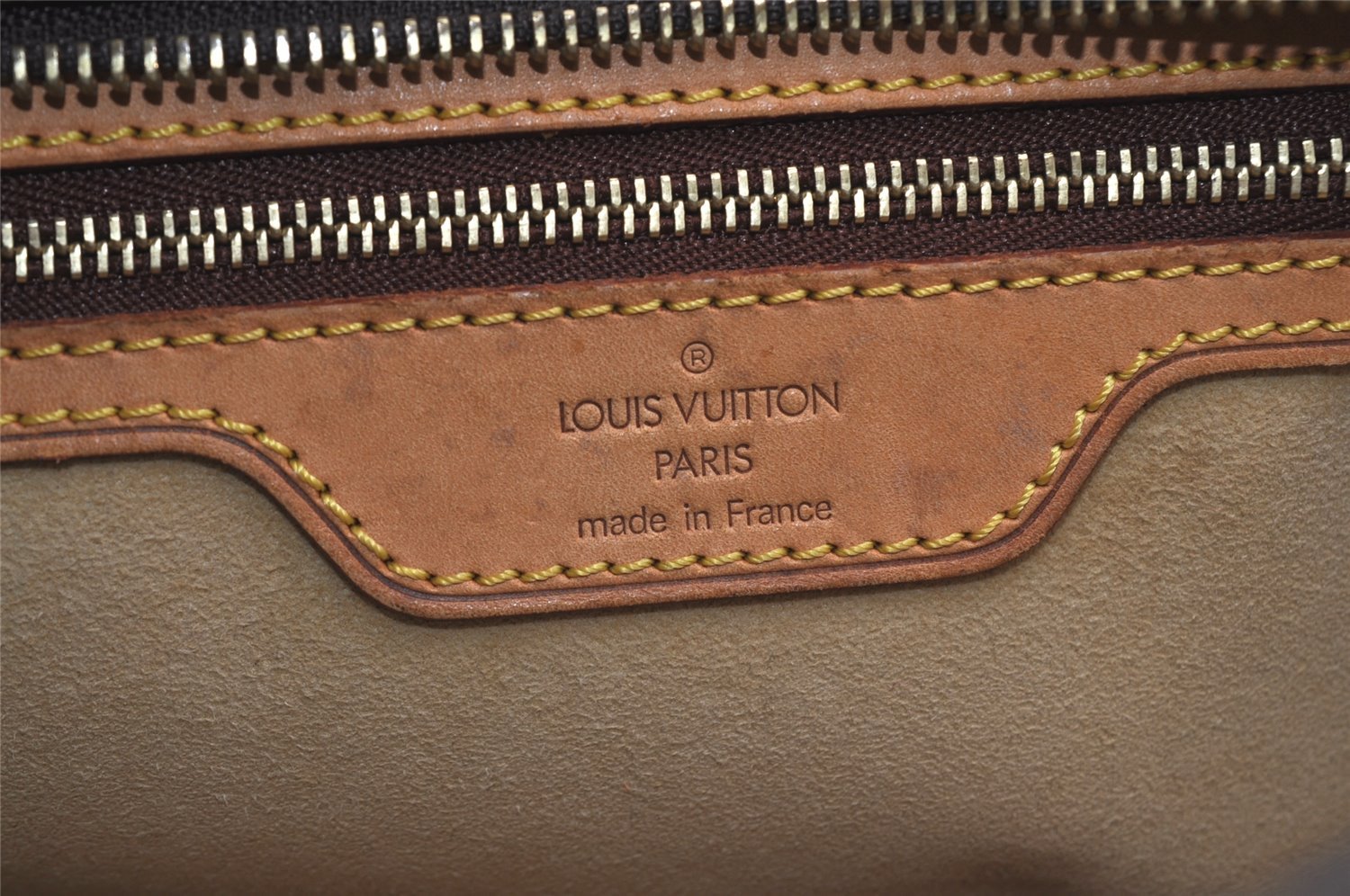 Authentic Louis Vuitton Monogram Luco Shoulder Tote Bag M51155 LV 9792I