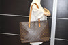 Authentic Louis Vuitton Monogram Luco Shoulder Tote Bag M51155 LV 9792I