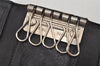 Authentic PRADA Nylon Tessuto Saffiano Leather 6 Six Hooks Key Case Black 9792J