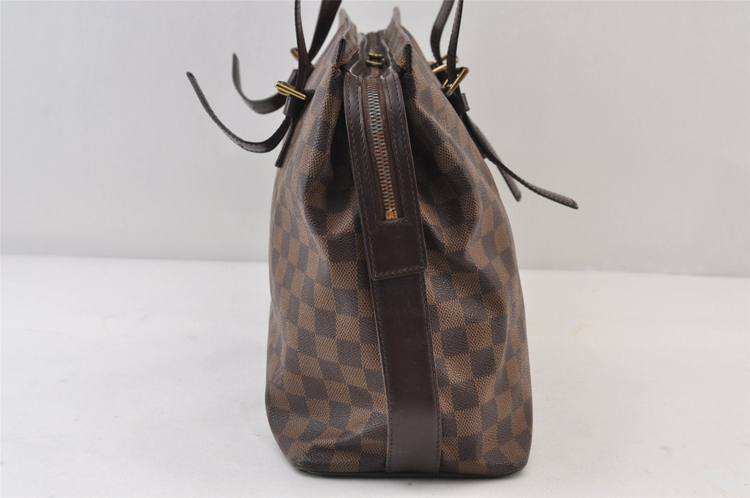 Authentic Louis Vuitton Damier Chelsea Shoulder Tote Bag N51119 LV 9793I