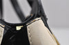 Authentic Chloe ALICE 2Way Shoulder Hand Bag Purse Leather Cream White 9793J